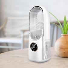 Air Conditioning Fan Quiet Portable Air Conditioner for Home Desktop Bedroom