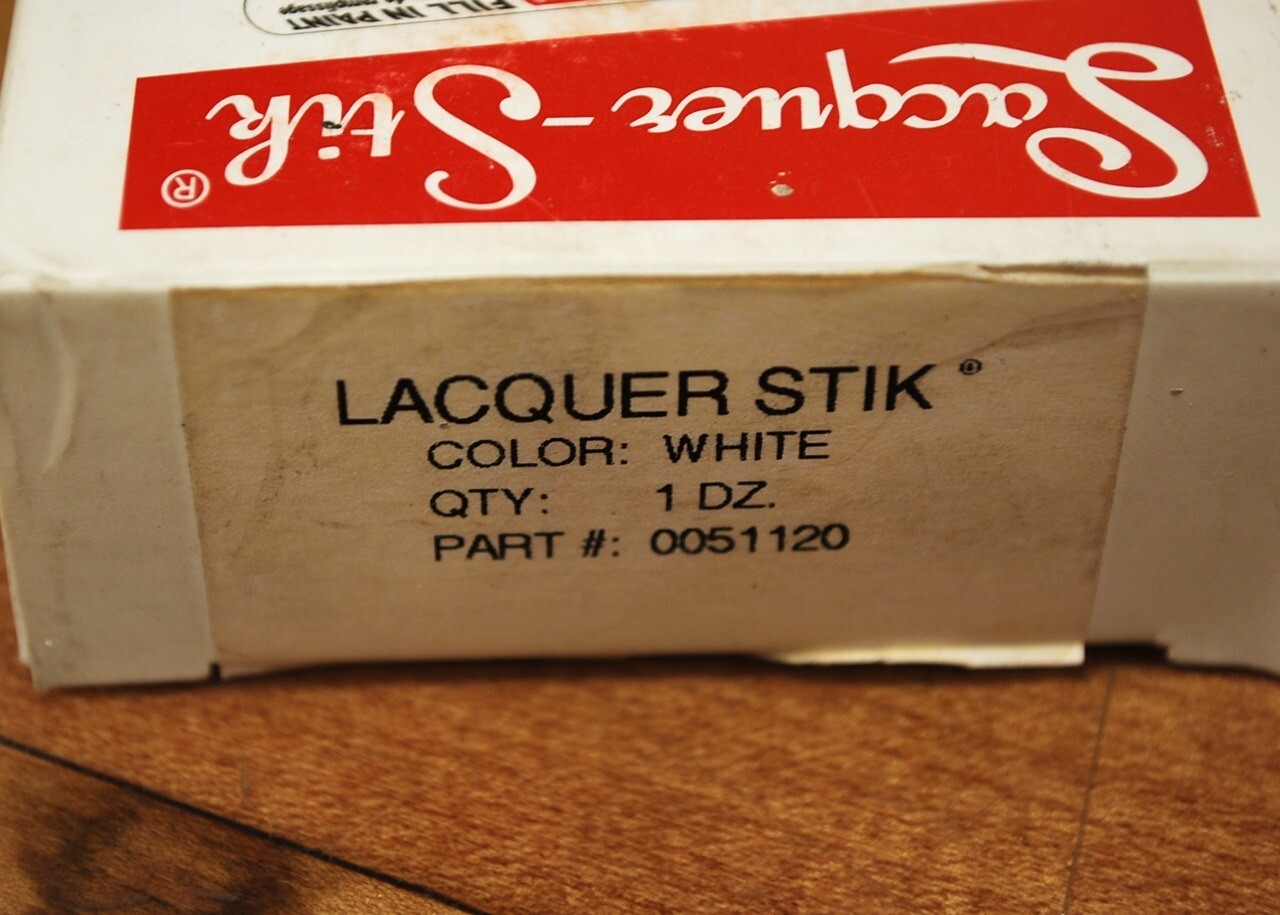 LACO Industries LacquerStik 0051120, Fillin Paintstik, White Color NEW eBay