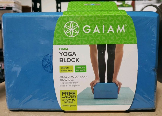 gaiam yoga block