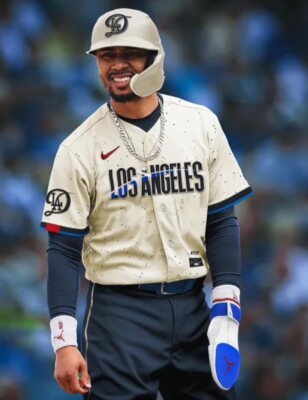 Nike Authentic Los Angeles Dodgers 2024 City Connect Baseball