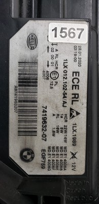 GENUINE BMW 3 SERIES F30 F31 2016-2018 DRIVERSIDE LED XENON 