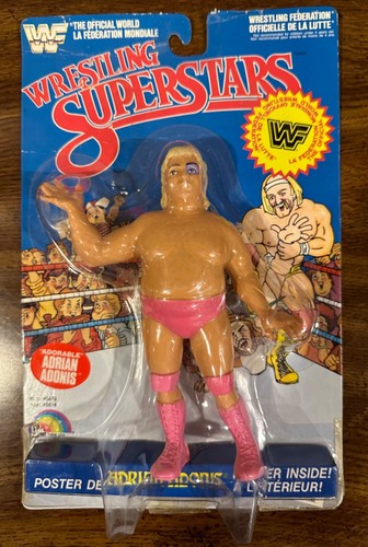 WWF LJN MOC ADORABLE ADRIAN ADONIS  Wrestling Supe...
