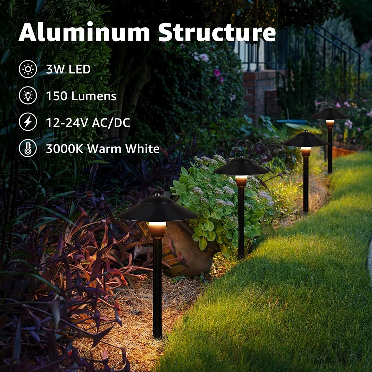 Low on sale path lights