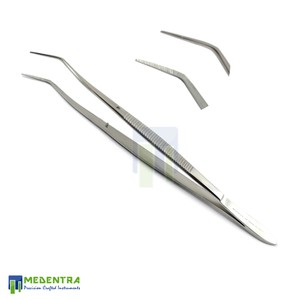 2 Pinzette Per Gioielli E Elettronica - Acciaio Inox, 4 Artigli, Per Piercing, Chip E DIY - Foto 6
