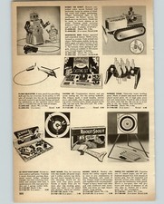 1956 PAPER AD Toy Robots Marvelous Mike Bobert Remote Control RC Cars Trucks