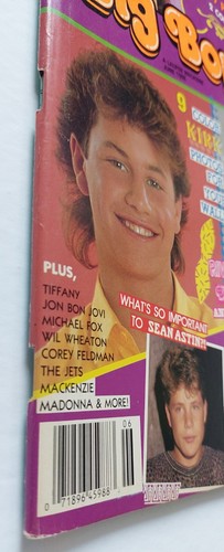 Big Bopper Magazine June 1988 Madonna Tiffany Menudo Bon Jovi Olivia Newton John - Picture 6 of 24