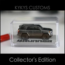 KYKYS Collector's Edition - Matchbox Toyota 4Runner in Metallic Grey w/ Case