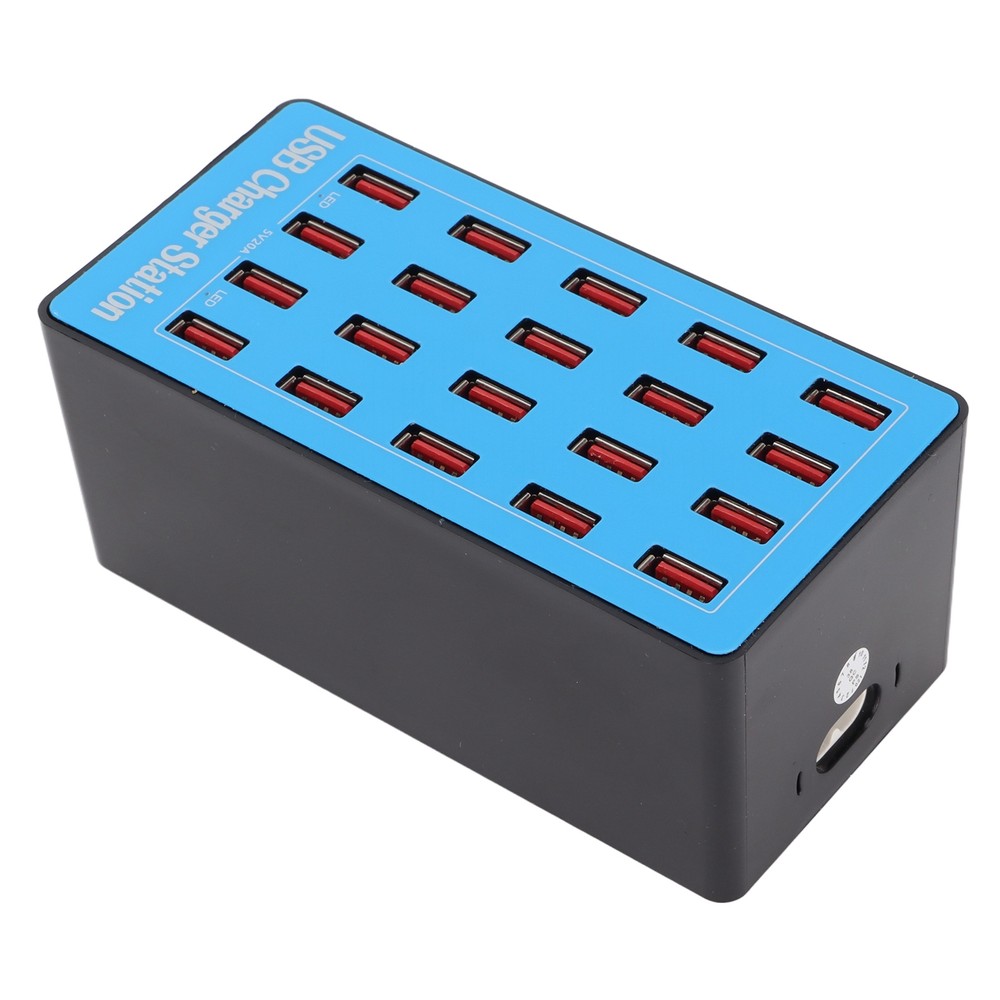 WLXA5+ 100W 20-Port USB Fast Charging Station Power Hub Adapter
