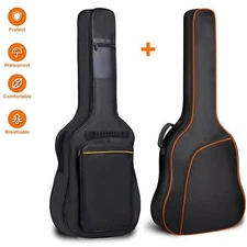 40/41" Acoustic Guitar Case 5mm Thick Gig Bag Heavy Duty Thickened Soft Padded
