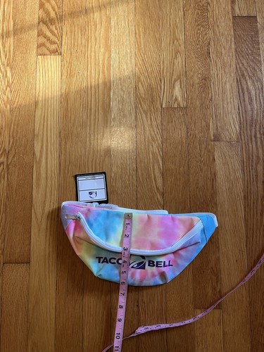 NWT Taco Bell Tie Dye Fanny Pack Belt Bag - Picture 5 of 5