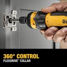 DEWALT Cordless Screwdriver with FLEXDRIVE Control, Screwdriving Bits, DWHT66719