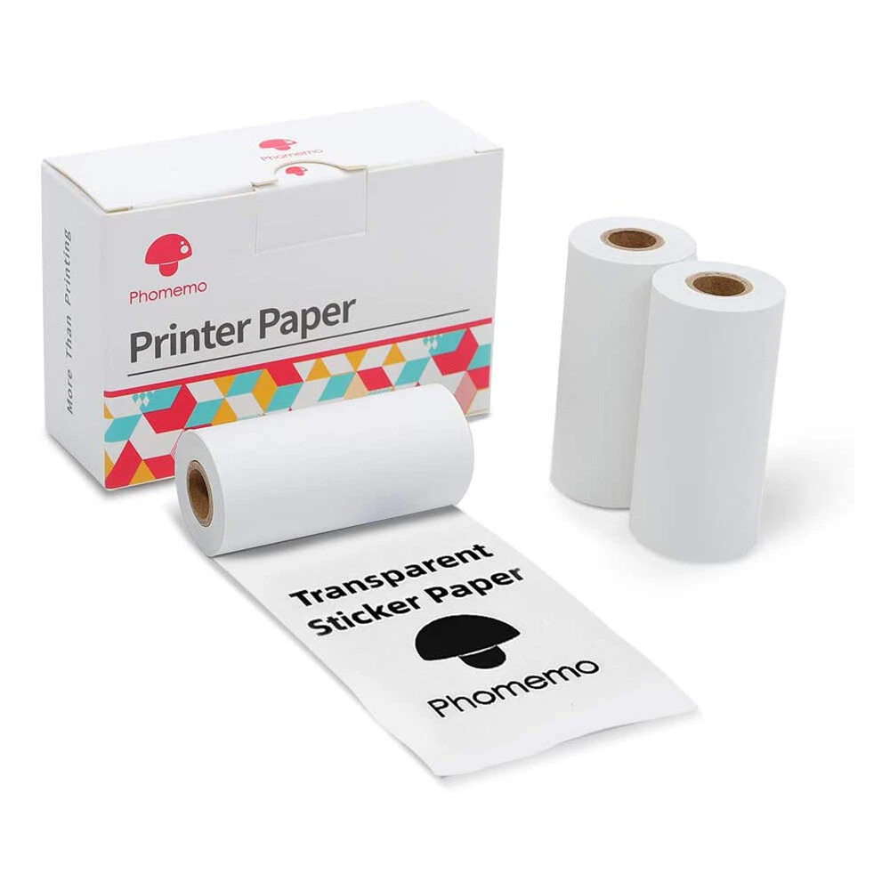Phomemo M02S Portable Thermal Printer 304DPI HD Photo Printer Bluetooth  LOT