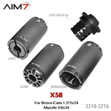 Aim7 X58-MAGIK Muzzle 5/8×24 For Bravo Tubes