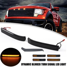 LED Side Mirror Sequential Turn Signal Light Lamp Fits 2009-2014 Ford F150 F-150