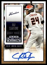 2015 Panini Contenders #2 Daz Cameron Draft Ticket Autographs Houston Astros C2