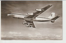 Avión jet vintage RPPC Pan American Airways Panam Boeing 707