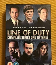 Line Of Duty Series One-Three 6-Discs DVD Region 2 U.K. 3 Seasons In Slip Case