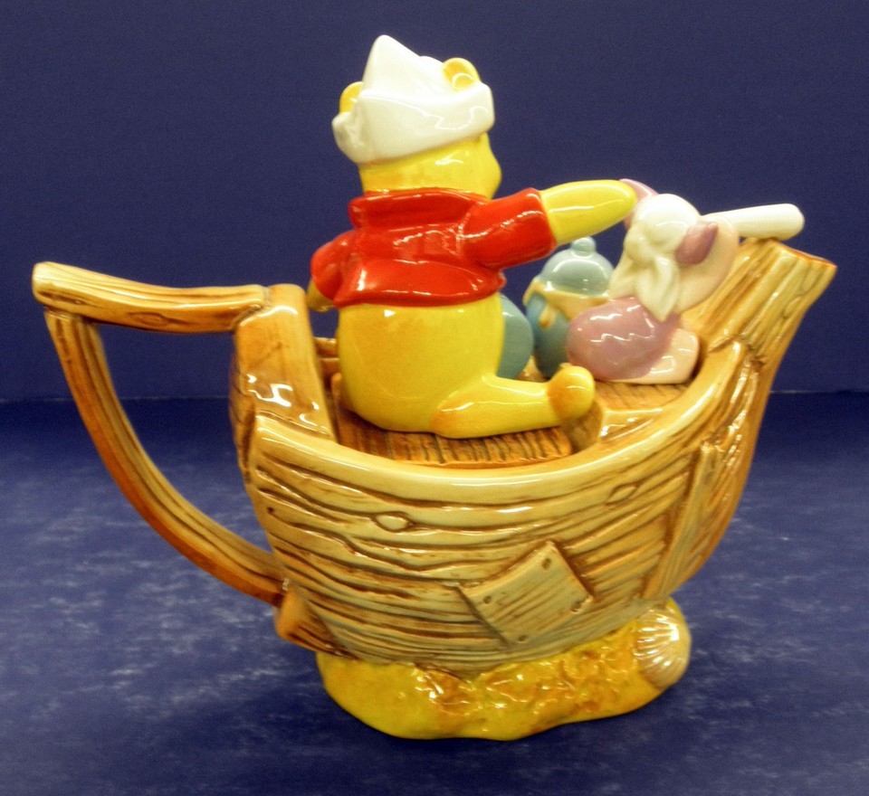 Cardew Winnie the Pooh Captain Pooh 2 Cup Teapot New! 100131 Limited