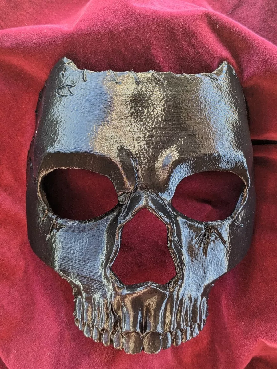 3D printed Ghost mask - Call of Duty MW2