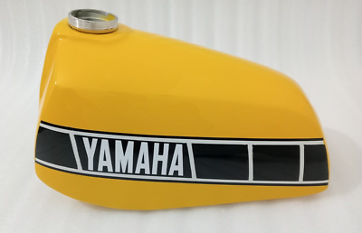 Yamaha YZ250 YZ 250 Steel Yellow Painted Petrol Fuel Gas Tank
