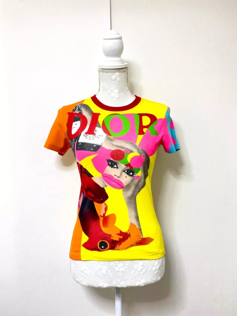 Authentic vintage Christian Dior pop art T-shirt