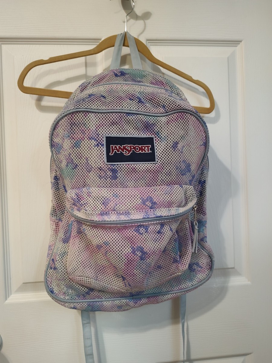 Jansport Pink Mesh Backpack Women's JanSport Eco Mesh Pack Pastel