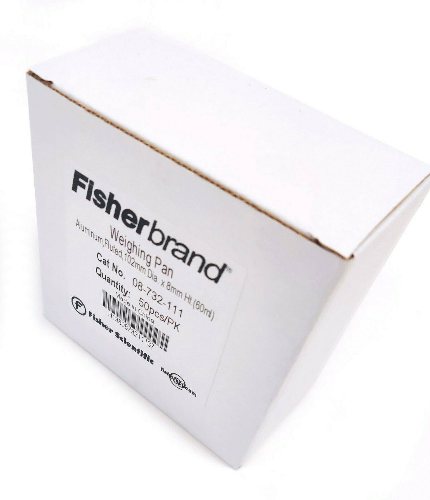 Fisherbrand 08732111 Disposable Aluminum Weighing/Drying Pans 60 mL