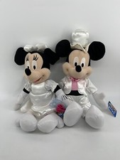 Toy Factory Disney Bride And Groom Mickey Mouse And Minnie Mouse Plush