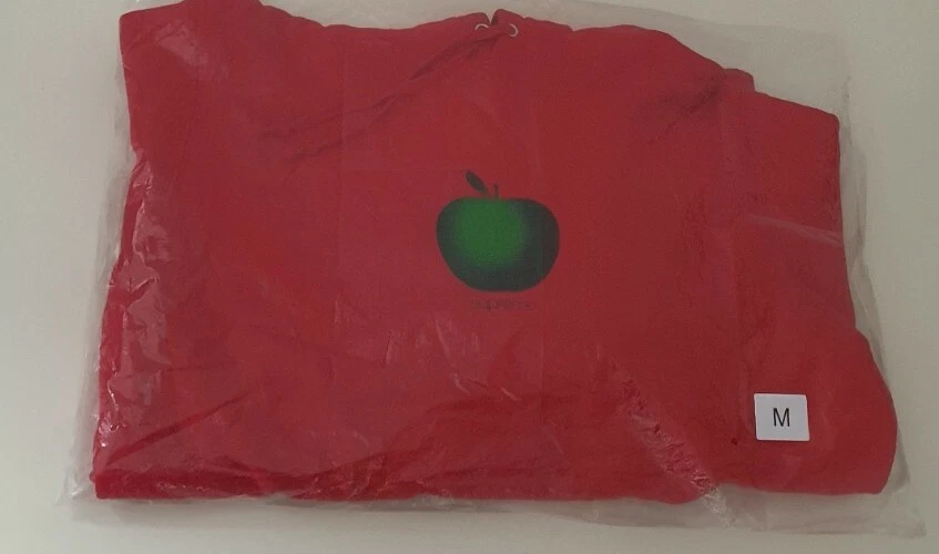 Sweat à capuche rouge SS19 Supreme Apple taille M moyen