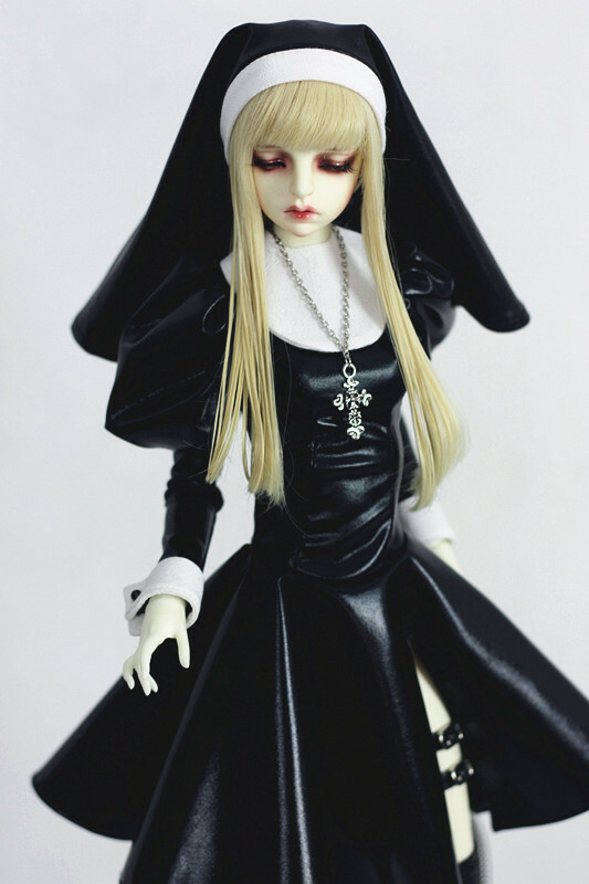 1/4 1/3 SD16 Iplehouse-EID BJD Outfit Doll Clothes Nun Suit 1/4 1/3 SD16 Iplehouse-EID BJD Outfit Doll Clothes Nun Suit
