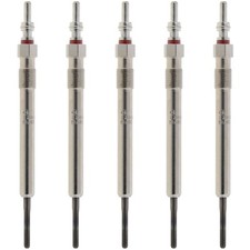 Bosch Oem Set 5 Diesel Glow Plugs For Audi Q7 Porsche Cayenne Vw Touareg 3.0 V6