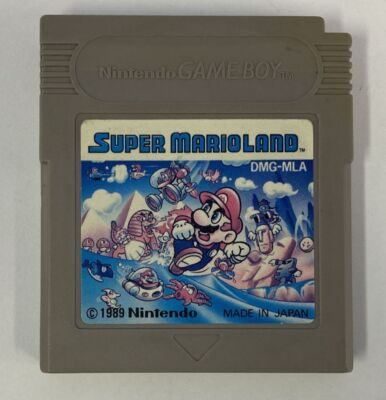 Nintendo Game Boy GB Super Mario Land Japan Cartridge Only 2471 SP