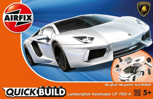 lamborghini aventador plastic model kit