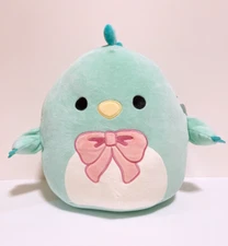 Squishmallows 2024 Easter Squad 12" Dolores the Blue Chick Plush Doll