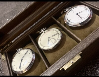 OMEGA Pocket Watch Collection 1930 s Extremely Rare Set Of 3