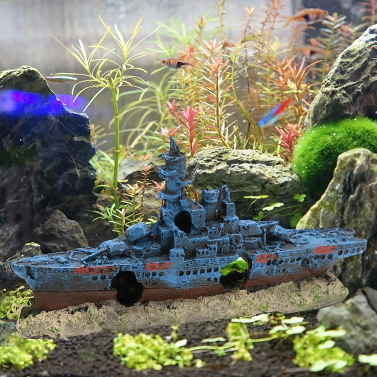 Tabletop top fish tank
