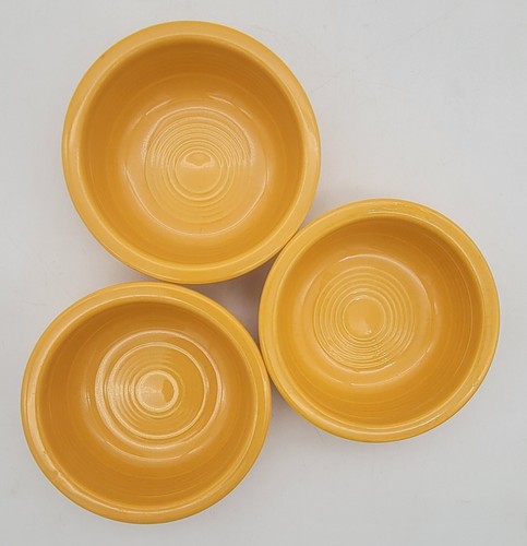 Vintage Fiesta Fruit Berry Bowl Yellow 4¾ inch - Picture 15 of 18