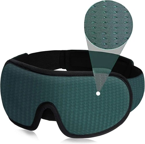 3D Eye Cover Travel Relax Sleep Aid Blindfold Sleeping Eye Mask Soft Padded * - Picture 10 of 13