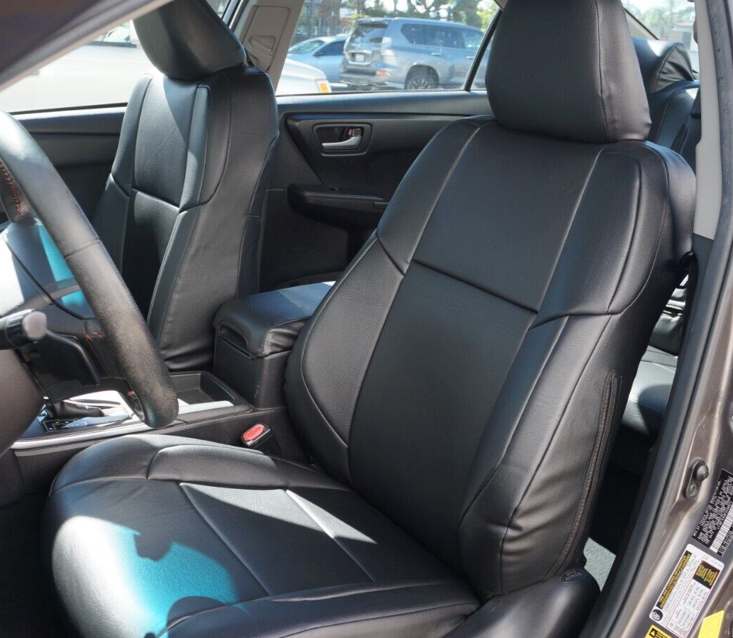 for TOYOTA CAMRY 2012-18 UBER LYFT CUSTOM FIT SEAT COVERS 13  COLORS
