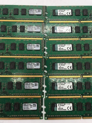 Kingston 48GB (12X 4GB) DDR3-1066 PC3-8500 2Rx8 ECC Server RAM KTA-MP1066/4G - Picture 4 of 8
