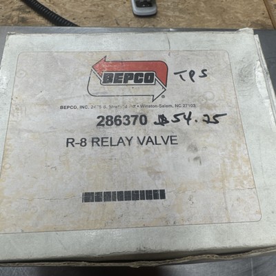 GENUINE NEW Bepco R-8 Relay Valve Replacement for Bendix 286370 | F224690