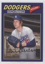 2018 Topps Archives 1977 Design Purple 129/175 Don Sutton #126 HOF 13qc