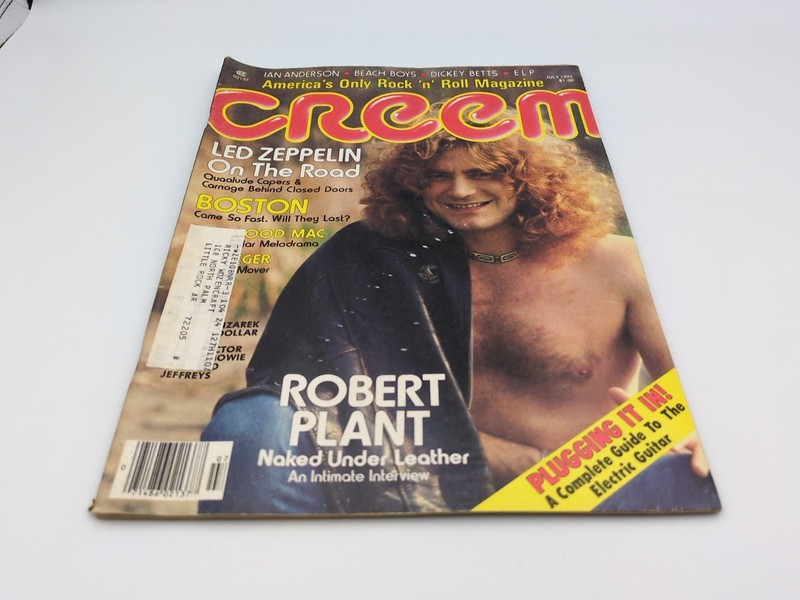 Creem Magazine July 1977 Led Zeppelin Boston Bob Seger Beach Boys Fleetwood Mac