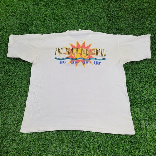 Vintage 1997 Pro-Beach Volleyball Shirt XL 24x27 USA