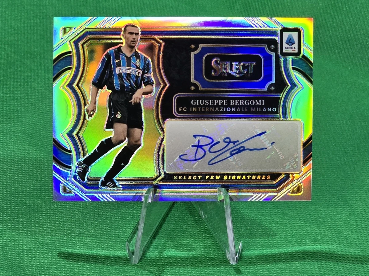 Panini Soccer Inter Milan Autographed Sports Trading Cards