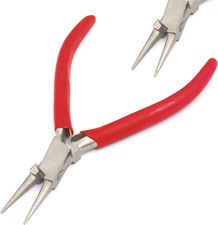 Round Nose Micro Plier 5 Inch Jewelry Beading, Hobby Crafts, Wire Work Pliers