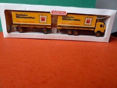 Wiking 57301 MB Wechsel-Kofferlastzug 1/87, OVP, NEU,#K49