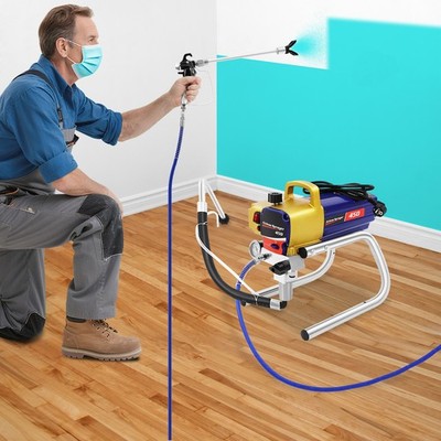 Scheppach AIRLESS Farbsprühsystem 1500W Farbsprühgerät 220V Wandfarben Lacke