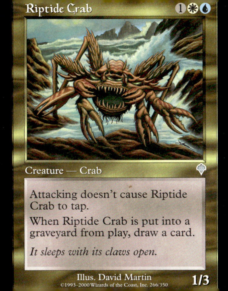 Invasion #266 Riptide Crab