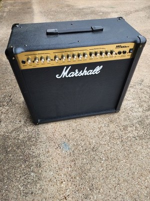 Guitar Combo Amplifier Marshall MG100 DFX Original Footswitch Excellent Cond